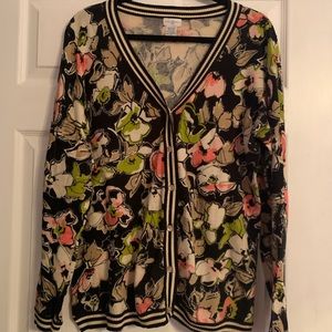 Floral cardigan